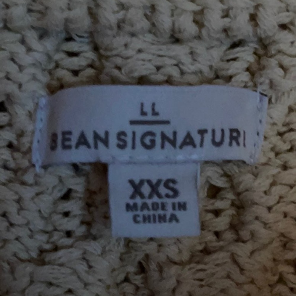 Cable Knit Cream Sweater - Picture 5 of 5